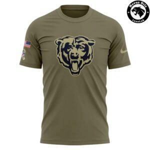 Chicago Bears Salute To Service Buccaneers vs Bears Military 2026 T Shirt 2