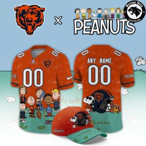Chicago Bears x Peanuts Snoopy 2026 Custom Limited Football Jersey 1