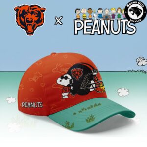 Chicago Bears x Peanuts Snoopy 2026 Custom Limited Football Jersey 3