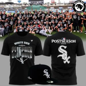 Chicago White Sox Postseason Clinched 2026 Graphic T Shirt 1