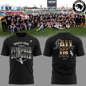 Chicago White Sox Postseason Clinched 2026 Graphic T Shirt 3