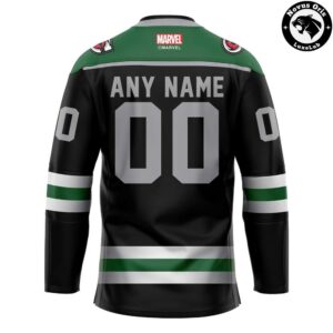 Cincinnati Cyclones x Dr Doom Marvel Studio Hockey Jersey 3