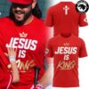 Cincinnati Reds Jesus Is King John 16:3 Red Graphic T-Shirt