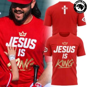 Cincinnati Reds Jesus Is King John 16:3 Red Graphic T-Shirt