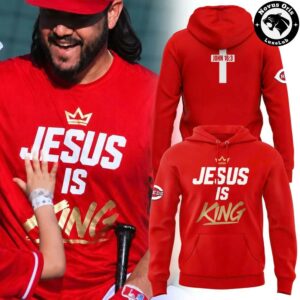 Cincinnati Reds Jesus Is King John 16:3 Red Pullover Hoodie
