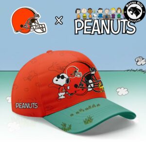 Cleveland Browns x Peanuts Night 2026 Snoopy Custom Football Jersey 3