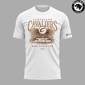 Cleveland Cavaliers Home Opener 2026 White T Shirt 2