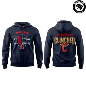 Cleveland Guardians Postseason Clinched 2026 Pullover Hoodie 2