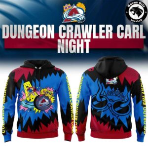 Colorado Avalanche x Dungeon Crawler Carl Doomsday Scenario Night 2026 Hoodie
