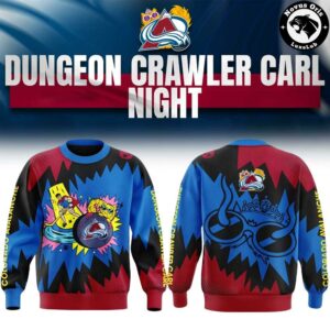 Colorado Avalanche x Dungeon Crawler Carl Doomsday Scenario Night 2026 Sweatshirt