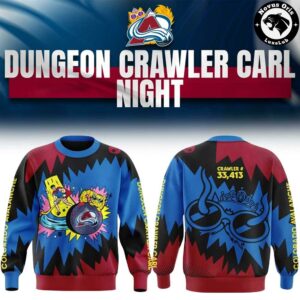 Colorado Avalanche x Dungeon Crawler Carl Doomsday Scenario Night 2026 Sweatshirt 2