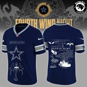 Dallas Cowboys Fourth Wing Night 2026 Custom Football Jersey 6