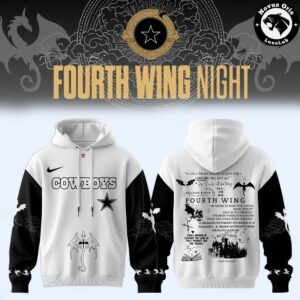 Dallas Cowboys Fourth Wing Night 2026 Custom Pullover Hoodie 4