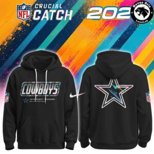 Dallas Cowboys NFL Crucial Catch 2026 Intercept Cancer Hoodie 3