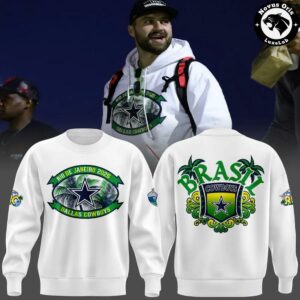 Dallas Cowboys NFL Rio de Janeiro Brazil Game 2026 Graphic Sweatshirt 5