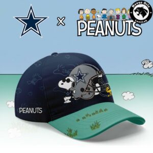 Dallas Cowboys x Peanuts Night 2026 Snoopy Custom Football Jersey 3
