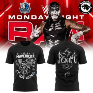 Dallas Mavericks x Cero Miedo Penta WWE Monday Night RAW 2026 T Shirt 2