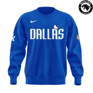 Dallas Mavericks x Hello Kitty Night 2026 Limited Edition Sweatshirt 2