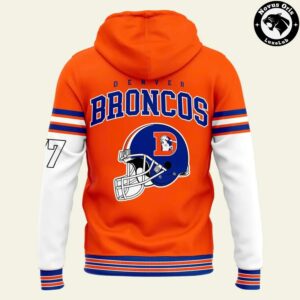 Denver Broncos Broncos Country Orange Varsity Graphic Hoodie 3