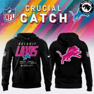 Detroit Lions 2026 Crucial Catch Intercept Cancer Limited Hoodie 11