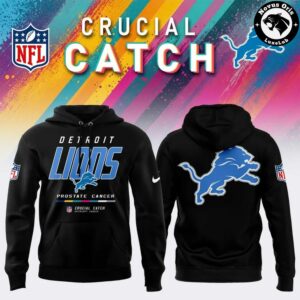 Detroit Lions 2026 Crucial Catch Intercept Cancer Limited Hoodie 12