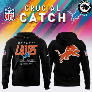 Detroit Lions 2026 Crucial Catch Intercept Cancer Limited Hoodie 7