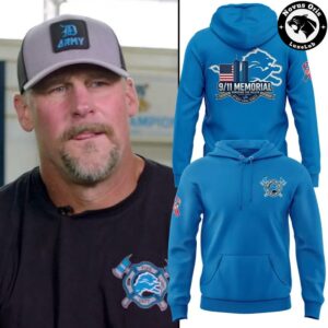 Detroit Lions 9 11 Memorial Tribute 2026 Limited Edition Hoodie 2