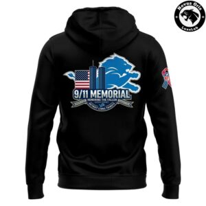 Detroit Lions 9 11 Memorial Tribute 2026 Limited Edition Hoodie 4