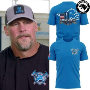 Detroit Lions 9 11 Memorial Tribute 2026 Limited Edition T Shirt 2