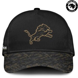 Detroit Lions NFL Salute To Service 2026 Custom Camo Hoodie 2