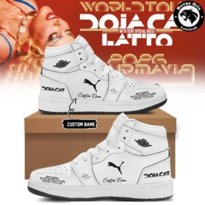 Doja Cat Tour Ma Vie World Tour 2026 Custom Air Jordan 1 4