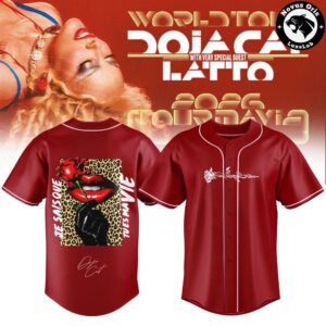 Doja Cat Tour Ma Vie World Tour 2026 Signature Baseball Jersey 2