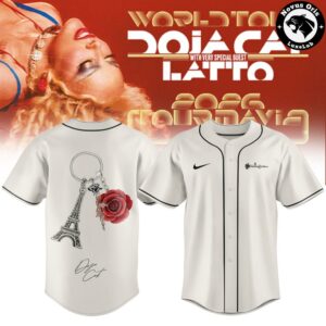 Doja Cat Tour Ma Vie World Tour 2026 Signature Baseball Jersey 5