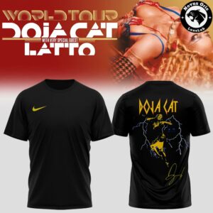 Doja Cat Tour Ma Vie World Tour 2026 Signature Graphic T Shirt 3