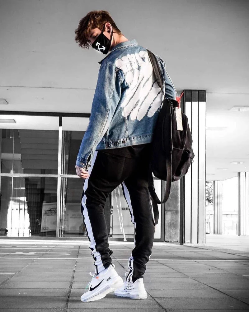 Don't Forget the Edgy Denim Jacket