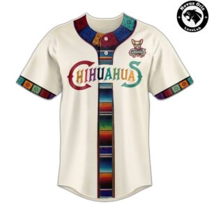 El Paso Chihuahuas National Hispanic Heritage Month Baseball Jersey 2