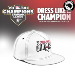 Fayetteville Woodpeckers Carolina League Champions 2026 Baseball Jersey 3