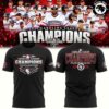 Fayetteville Woodpeckers Carolina League Champions 2026 T-Shirt