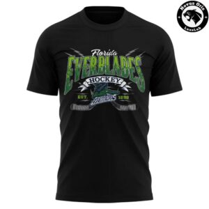Florida Everblades 2026 27 Season Tour Home Schedule Black T Shirt 2