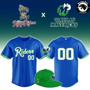 Frisco RoughRiders Dallas Mavericks Crossover 2026 Baseball Jersey