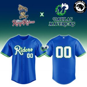 Frisco RoughRiders Dallas Mavericks Crossover 2026 Baseball Jersey 2