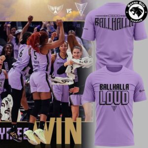 Golden State Valkyries Ballhalla Loud T Shirt 2