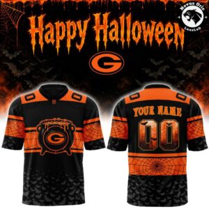 Green Bay Packers Happy Halloween 2026 Custom Football Jersey