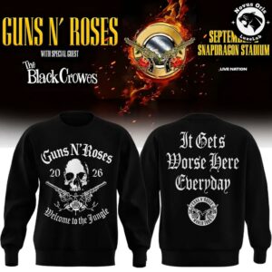 Guns N Roses San Diego Snapdragon Stadium The Black Crowes 2026 Sweatshirt 3