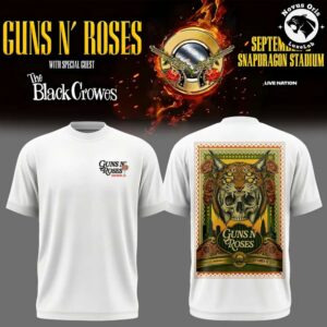 Guns N Roses San Diego Snapdragon Stadium The Black Crowes 2026 T Shirt 2