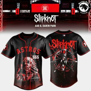 Houston Astros x Slipknot Stadium Tour Special Edition Jersey