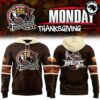 Huntsville Havoc Thanksgiving Game 2026 Brown Pullover Hoodie