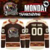 Kansas City Mavericks Blackout Black Friday Hockey Jersey