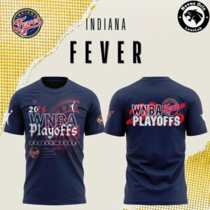 Indiana Fever 2026 WNBA Playoffs Eastern Conference Graphic T Shirt 2