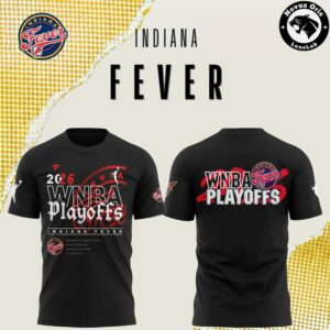 Indiana Fever 2026 WNBA Playoffs Eastern Conference Graphic T Shirt 6